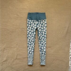 Flower print leggings